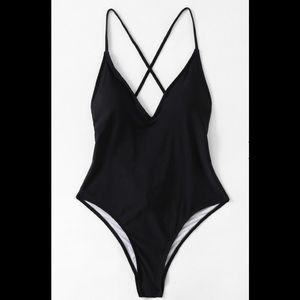 One piece bathing suit